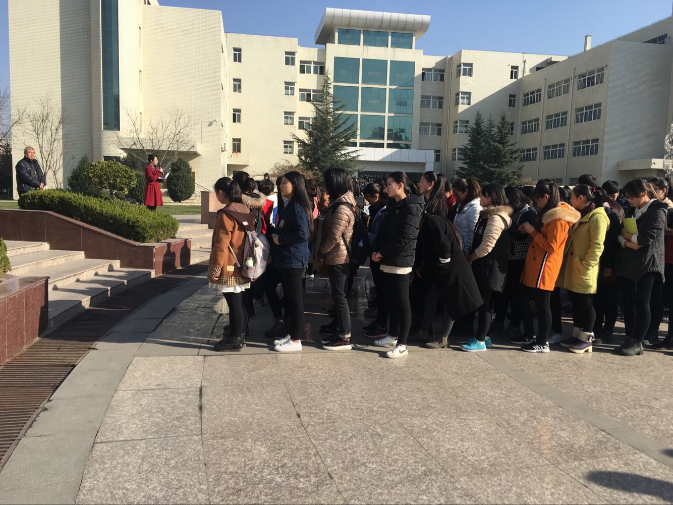 演练前动员